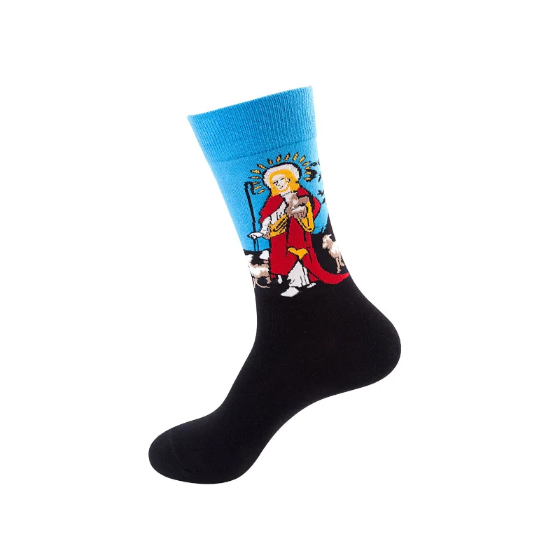 Good Quality Crew Cotton Knit Heavy Street Winter Import Athletic Custom Man Socks