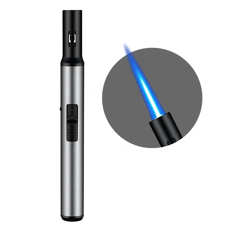 JOFI Customize Logo Refillable Windproof Triple Jet Flame Torch BBQ Kitchen Outdoor Cigar Lighter Ready to Ship Torch Lighters