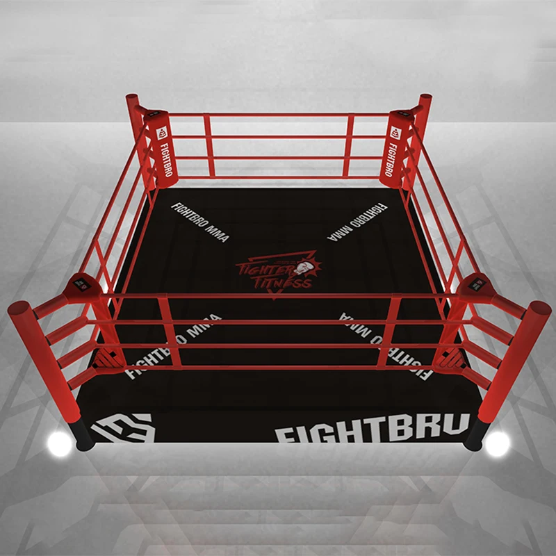 Профессиональный повышенный боксерский ринг FightBro