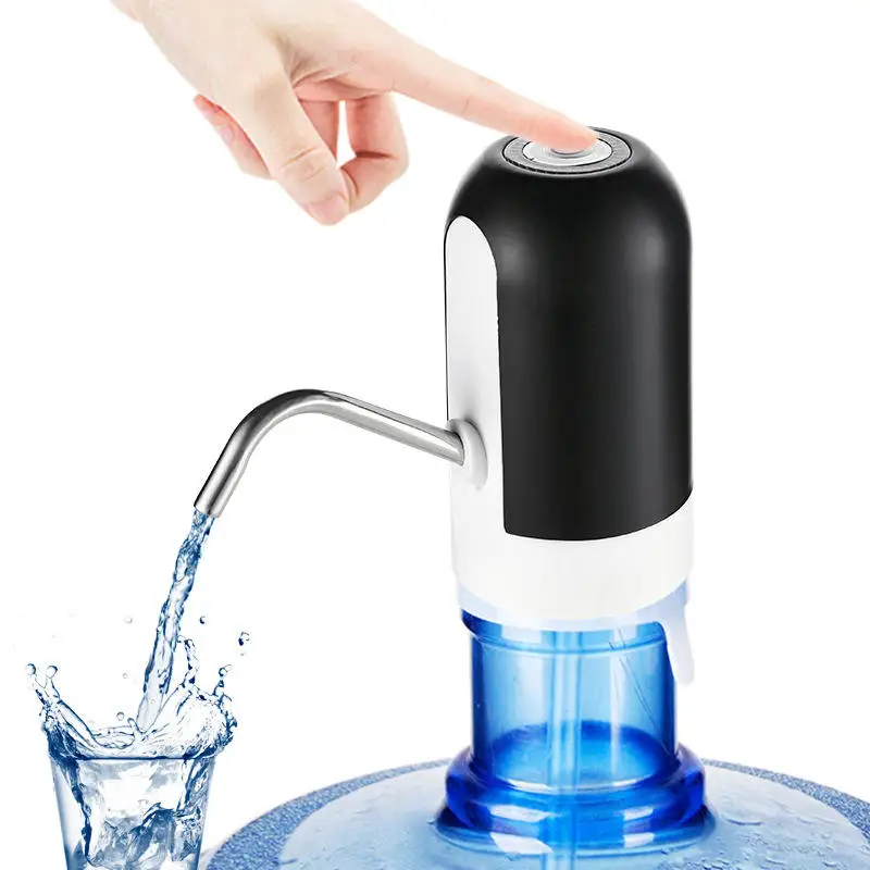 Лучшая цена диспенсер для воды насос мини-Usb зарядка электрическая система бутылок с галлонами
