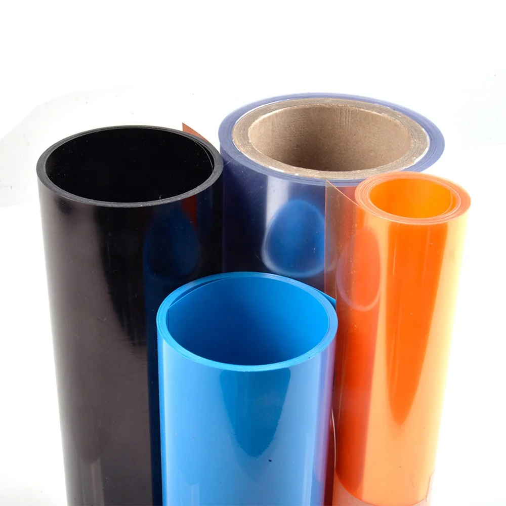 Pvc More Thick Pharmaceutical Plastic Packaging Material Shrink Cling Film Pipe Sheet Wrap Bag Thermoforming PVc Rigid Sheet