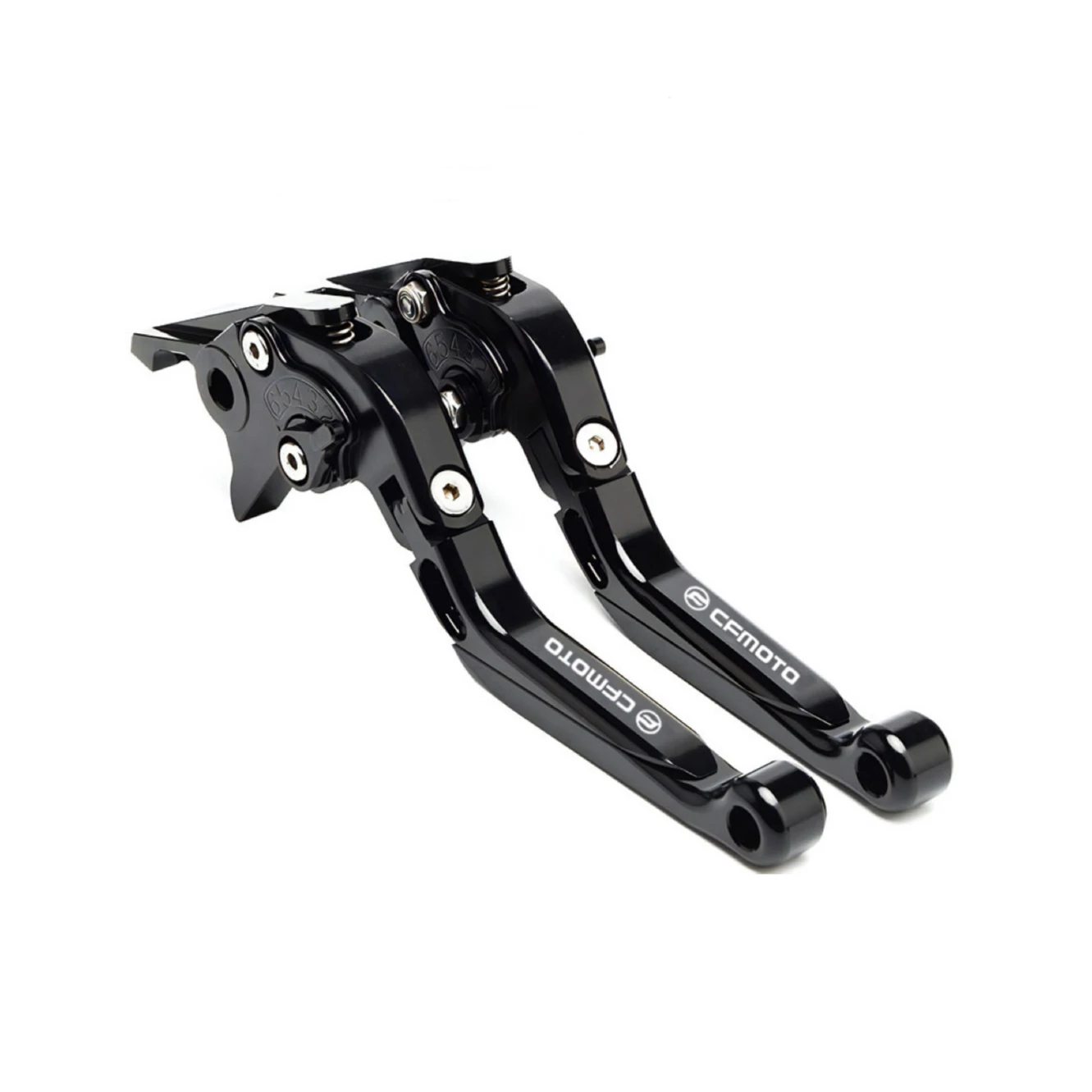 Colored Adjustable cnc milling motorcycle brake clutch levers with high precision and strength