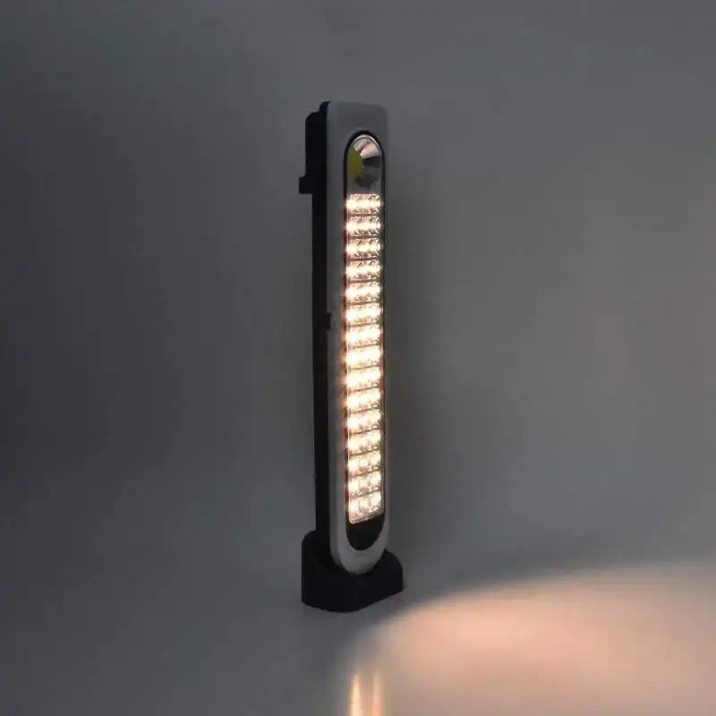 Abs plastic 3 mode light color 1000 high lumen emergency lamp led rechargeable emergency light