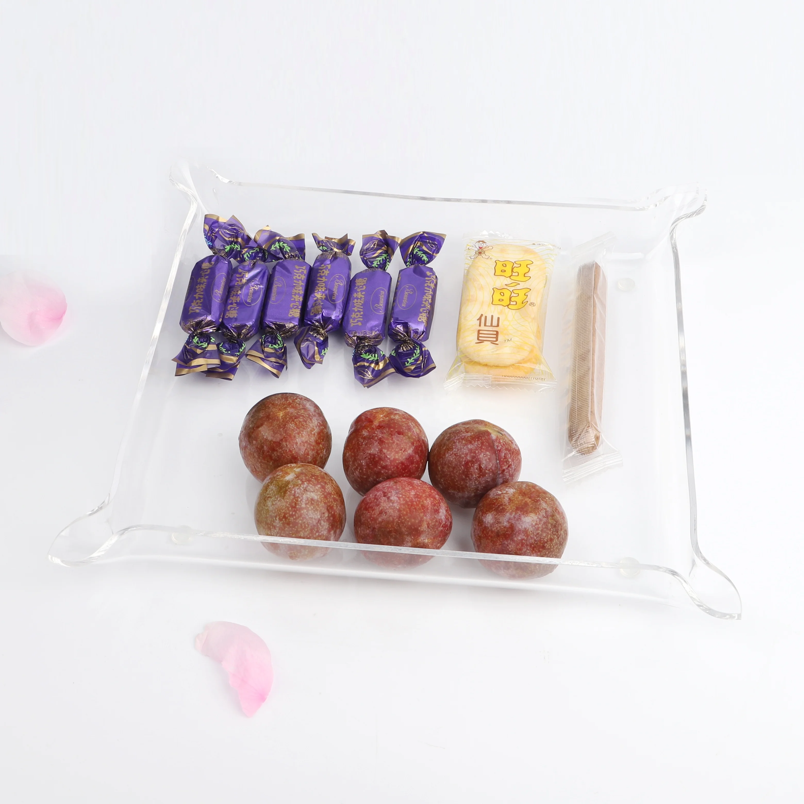 Custom Acrylic trays acrylic food trays acrylic serving trays