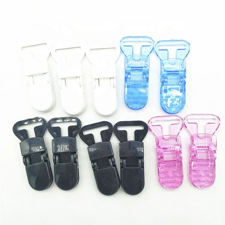 
Custom cheap colorful baby Pacifier badge 2.0 plastic Clip 
