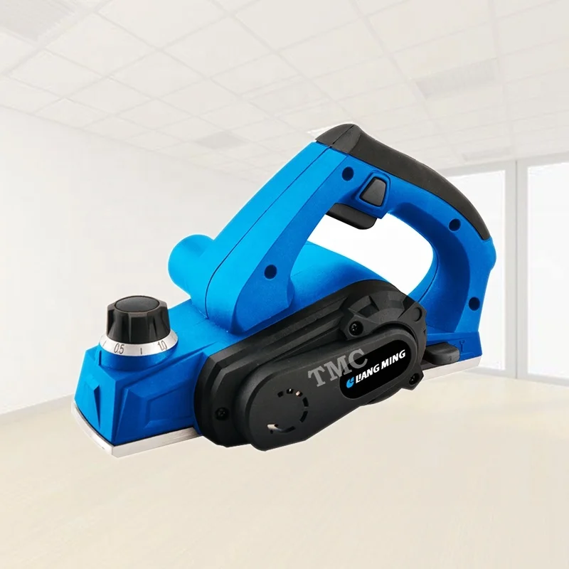 Professional High Speed Wood Working Tools 450W Electric Wood Planer 7-position depth control knob PL-001-2T