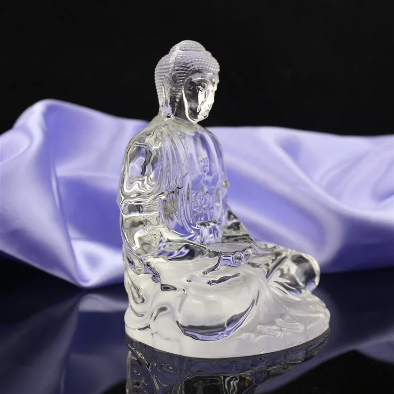Newest High Quantity Crystal figure of Buddha/Crystal Buddha Figurine Sculpture of the Buddha Statue Home Decor Figurine