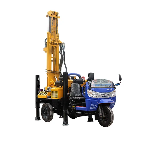 FYX200 Tricycle Water Well drill rig 100m 200m 250m Drilling mine drilling rig price