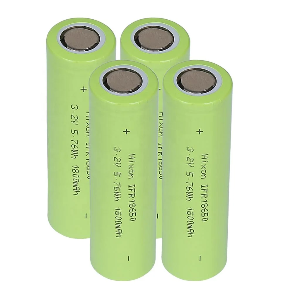 4packs super capacity 18650 battery 1800mah lifepo4 cell 3.2v battery