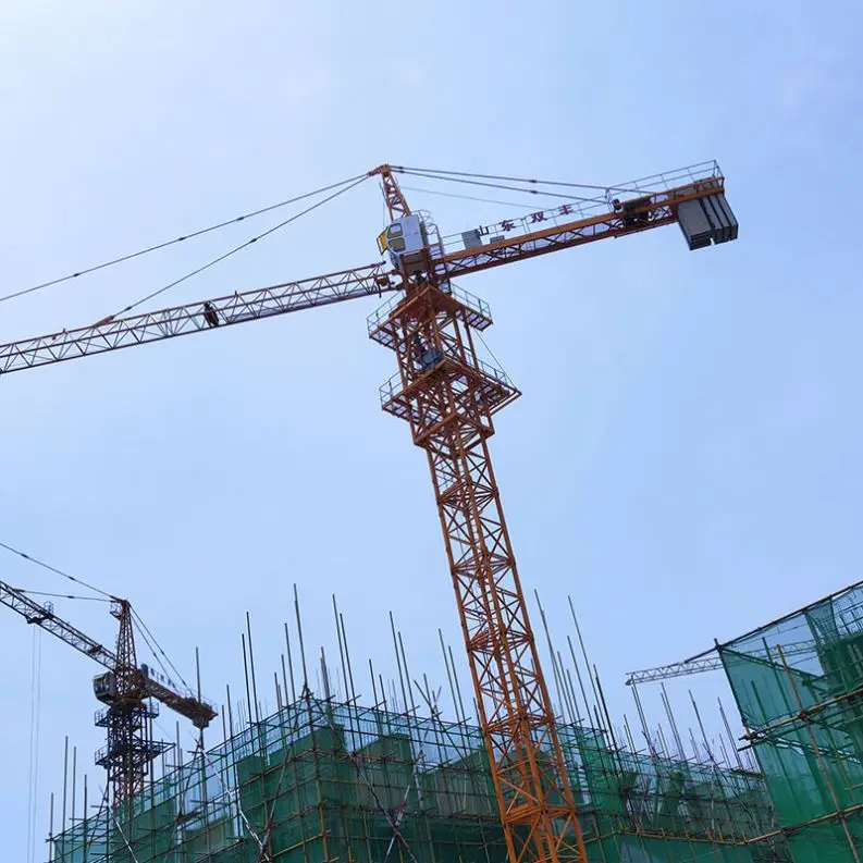 8 ton hydraulic tower crane with accessories price list for sale