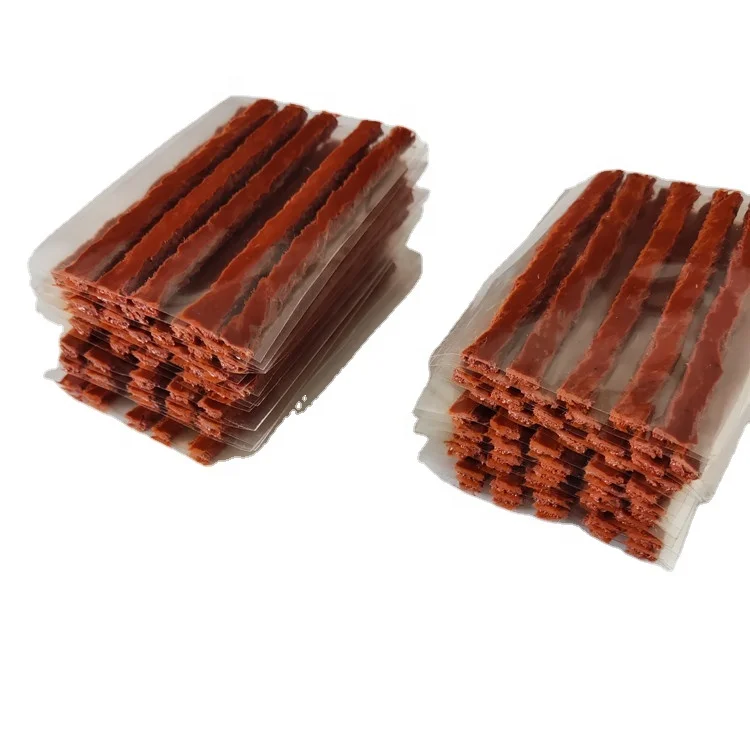 tire repair seal strings strips vulcanizing puncture seal 100mm*6mm black