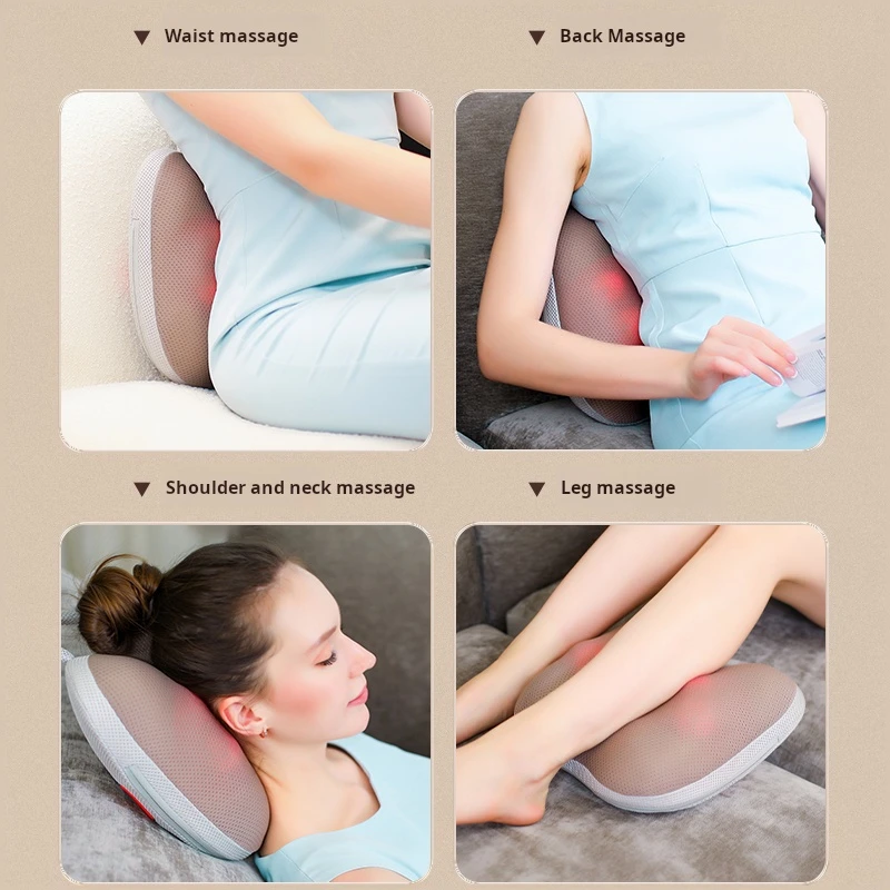 New Arrival Wholesale Back Cushion Back Massager for Car Massage Waist Twisting Disc Infrared Physiotherapy Waist Massager