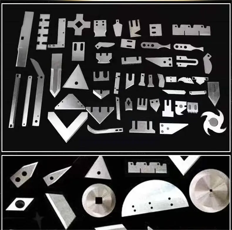 Pillow packaging machinery knife cutting bags/PVC cling film cutter blade
