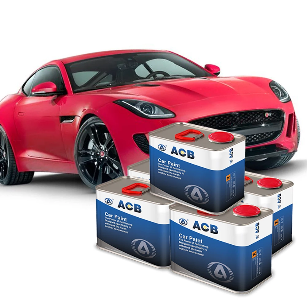 ACB High Glossy Automotive Urethane Clear Coat High Solid Automotive Clear Coat Refinish