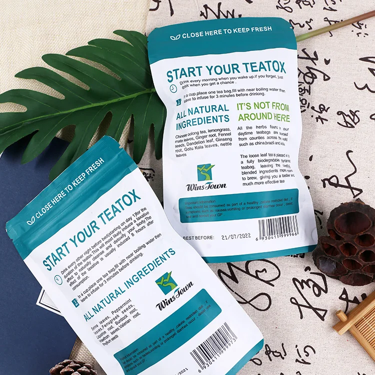 OEM 14 day fit tea Burn fat natural herbal health tea Triangle tea bag