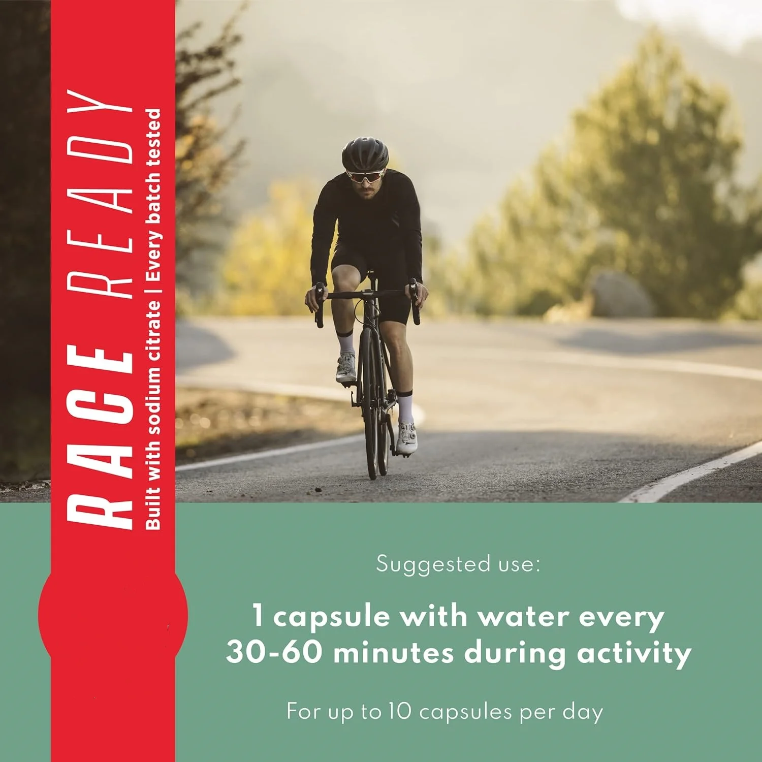 Professional Supplier Electrolytes with Caffeine Salt Pills and Electrolytes for Running, Hydration, Leg Cramps Relief