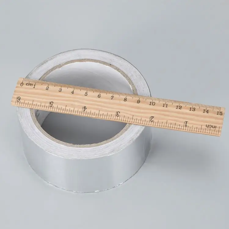 Silver Aluminium Foil Mylar 50Mm Aluminum Metallic Exhaust Repair Tape