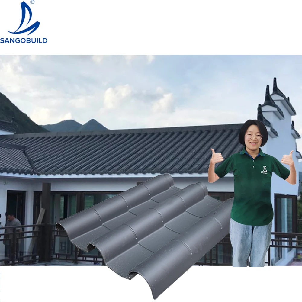 building materials roofing construction Chinese style antique roofing flat tiles solar roof tile accessories Malaysia Indonesia