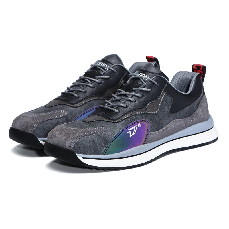 Sunland Wholesale Lab Shoes SRC Non-Slip Waterproof Oil-Resistant Protective Shoes Lightweight Wear-Resistant Safety Shoes