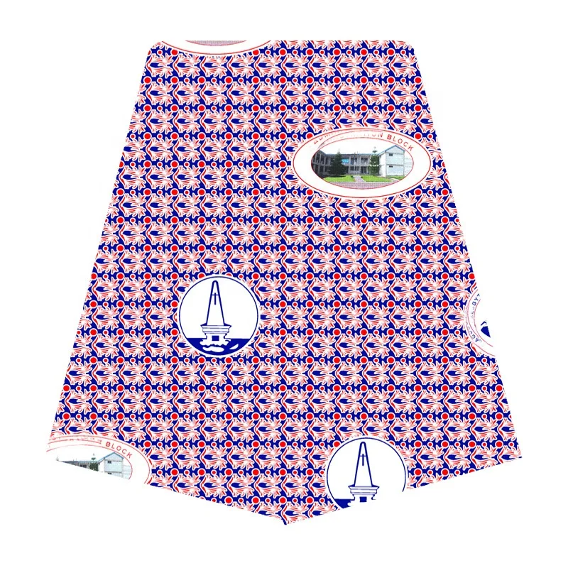 Africa President Election Customized Prints African Wax Fabric 100% Cotton