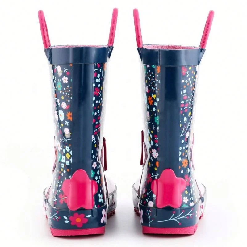 Most Popular Easy-on handle baby  rubber boots