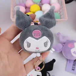 Rts 10cm Kuromi Plush Toys Sanrio Melody Kt Cat Easter Bunny Plush Toy Kawaii Anime Cute Plushie Pendant Doll Toy Girls