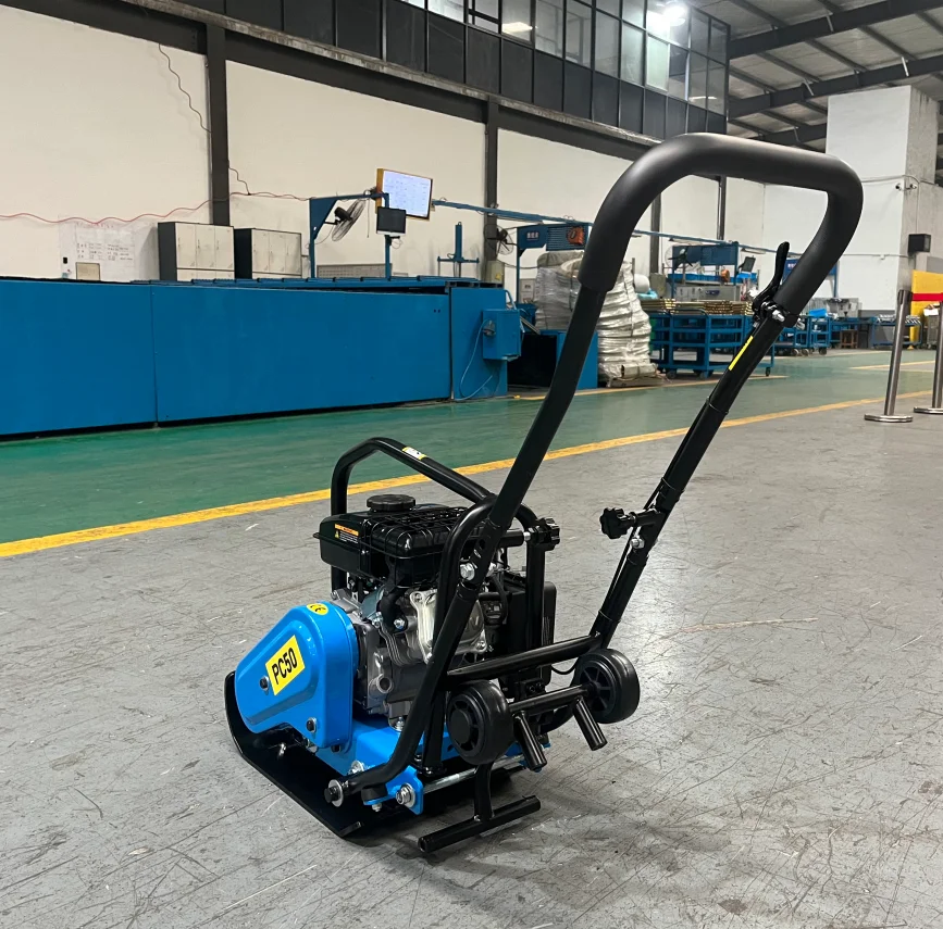 Производитель изготовленный на заказ бензиновый односторонний уплотнитель ручной мини-Вибрационный заземления