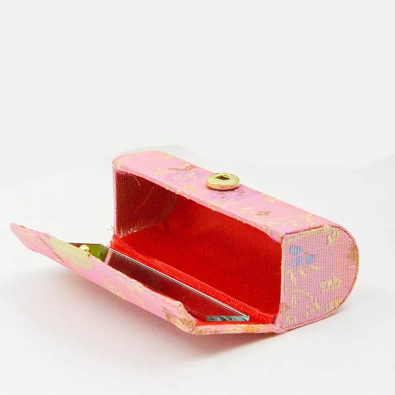 China Manufactory lipstick holder empty case vintage lipstick case with mirror in low price