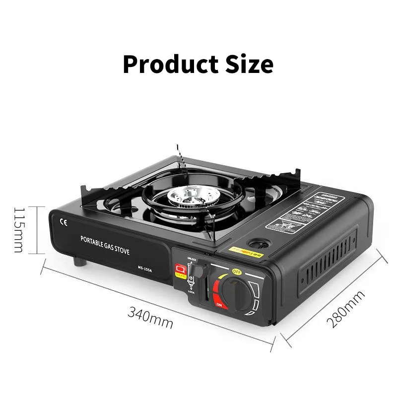 Mini Tourist Gas Stove Burner Outdoor Portable Cassette Furnace Camping Kitchen Cooker Camping Gas Stove