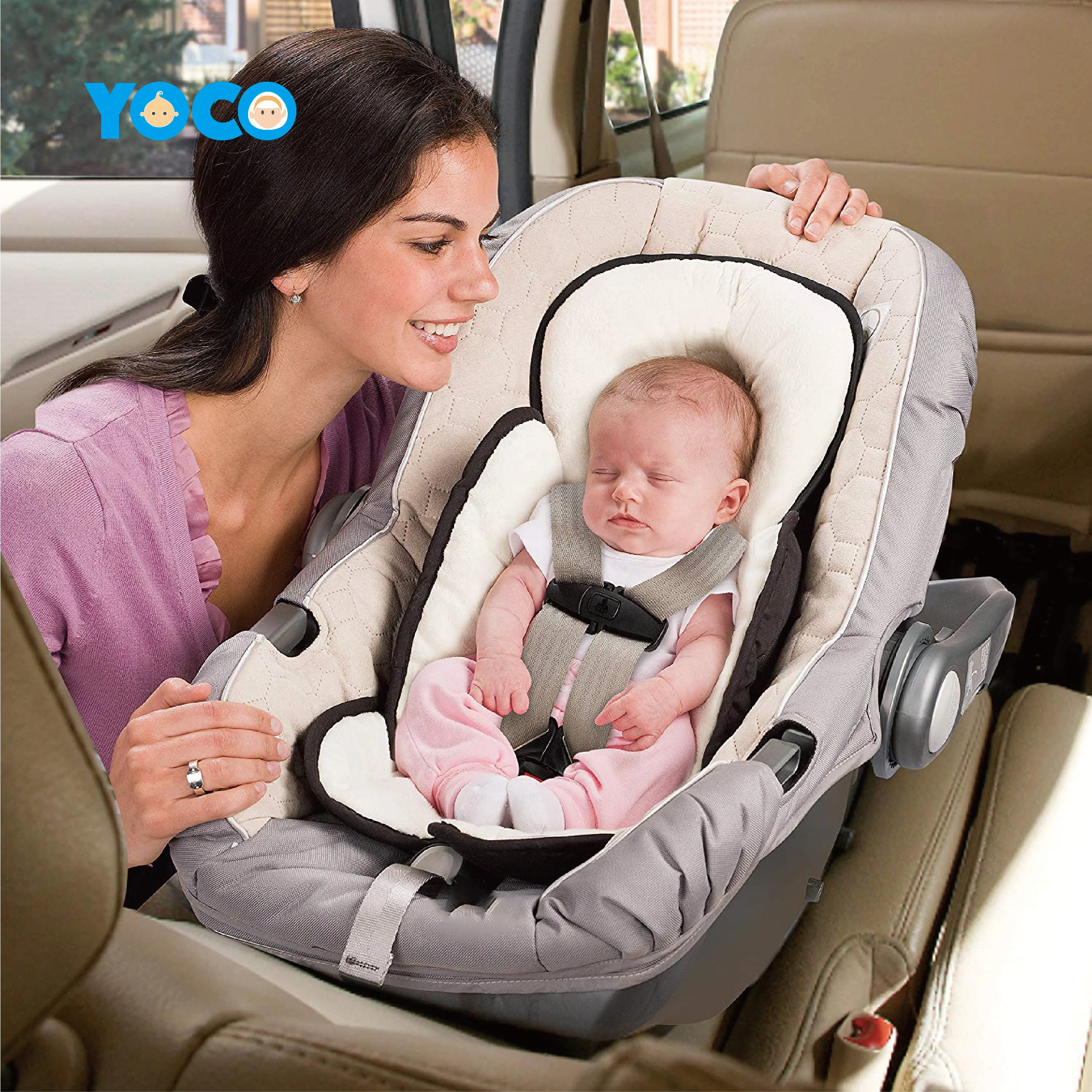 2021 New Updated 3-1 Full Body Cushion Support for Baby Easy Traveling Stroller Car Seat Carrier