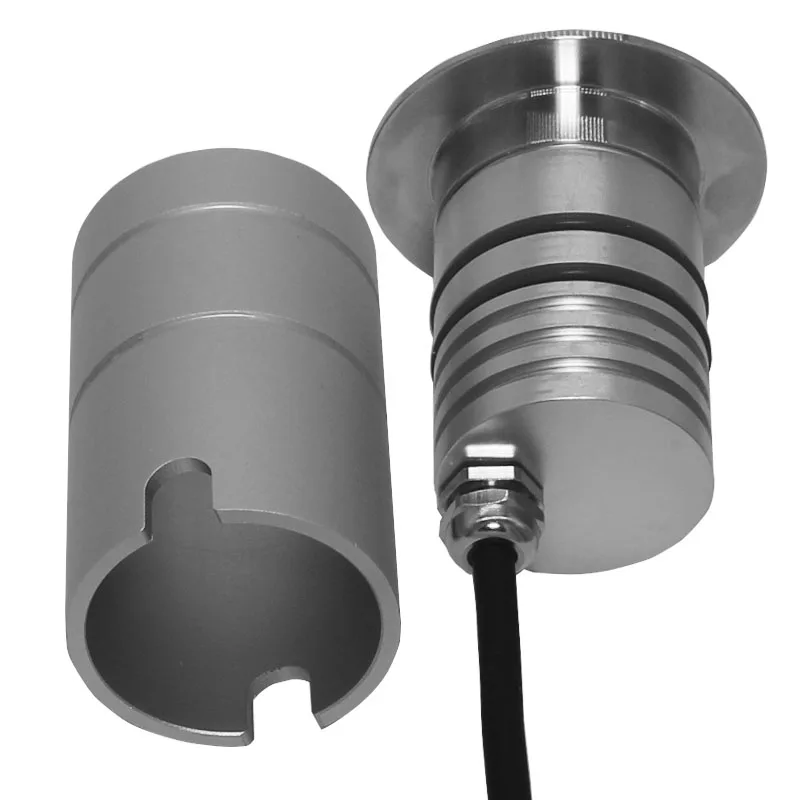IP67 12V/24V/220V Outdoor Lighting for Garden Step Stairs Floor Deck LED Recessed LED Underground Spot light with honey comb