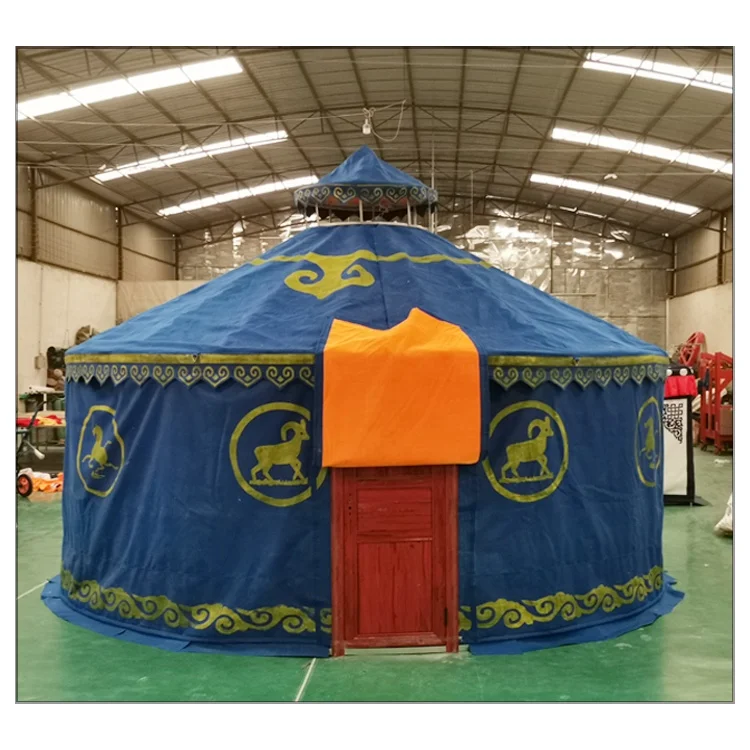 Mongolia yurt luxury tent glamping