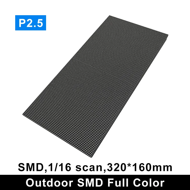 Commercial Advertising High Definition P2.5 Outdoor Full Color Display Smd Module