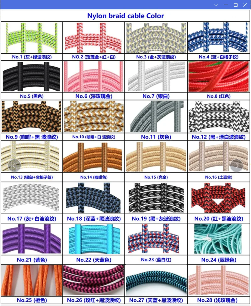 For iphone usb cable Nylon Braided 2.4A Fast Charging USB Cable  For Iphone 13 12 11 For IPhone Data Charging Cable