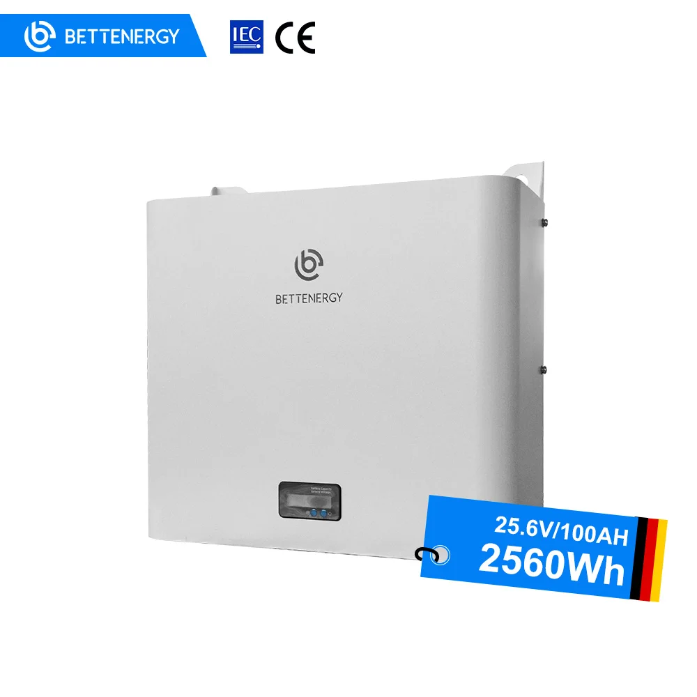 Factory OEM ODM ELESHELL-2.56KWh Solar Lithium Battery 24V 100Ah Can Be Adapted Any Inverter Supports up to 15 units in parallel
