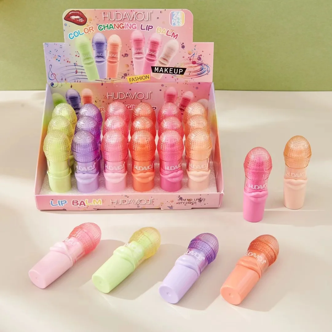 Natural cute lip balm organic Lipbalm vegan kids Lip gloss Karaoke-shaped lipgloss private label
