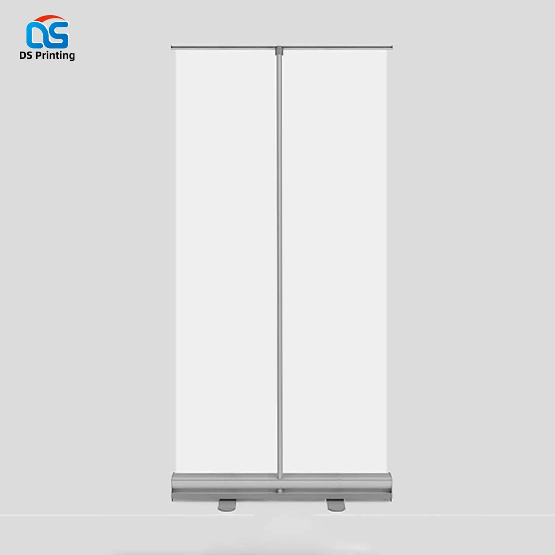 wholesale advertising 85x200 moving table top 3 meter wider base wide bae scrolling roll up banner stand suppliers