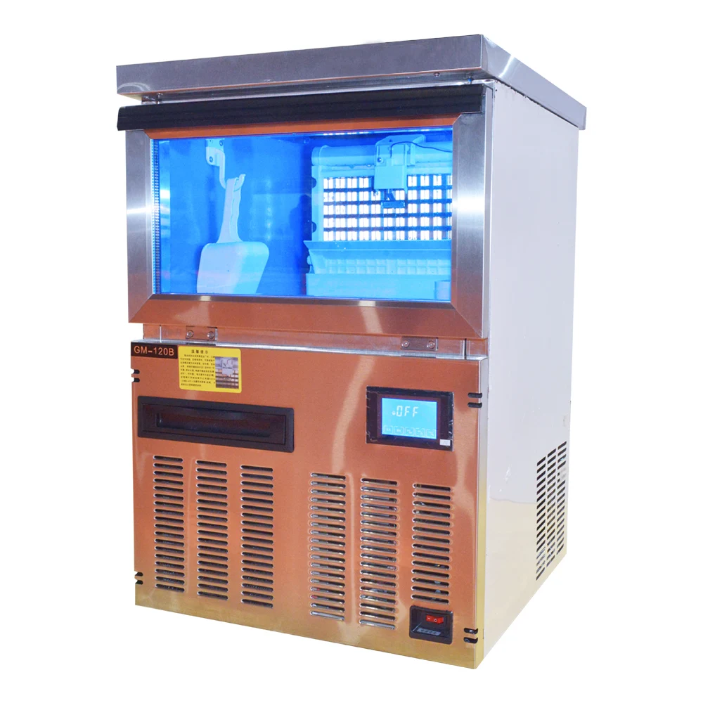 
 Лидер продаж, машина для производства кубиков льда, коммерческая машина для производства блоков льда  