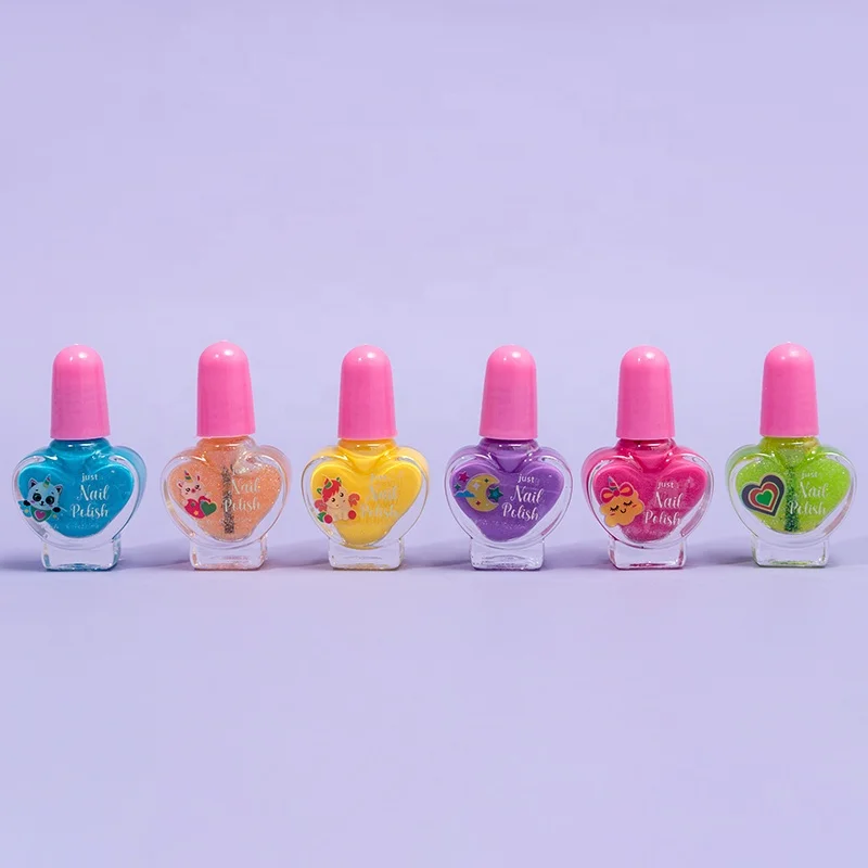 OEM kids nail polish gift set DIY nail art kit nail polish set for kids with sticker and dryer