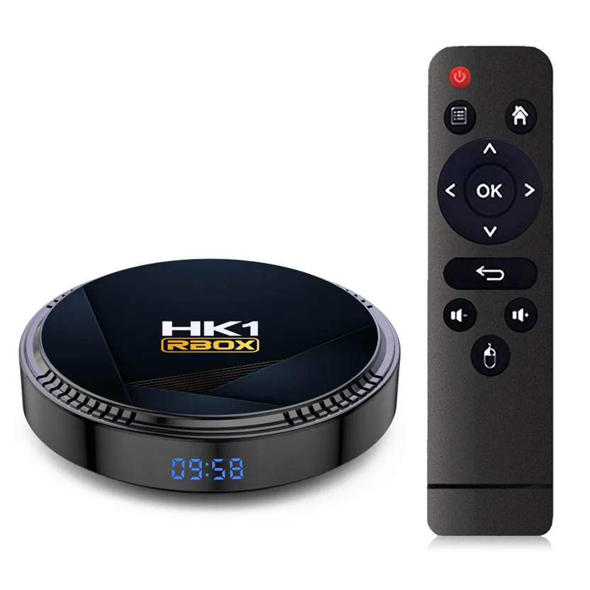 2023 New Android 12 Smart TV Box Allwinner H618 HK1 RBOX H8 Wifi 6 BT4.0 Media Player 6K HD Set Top Box
