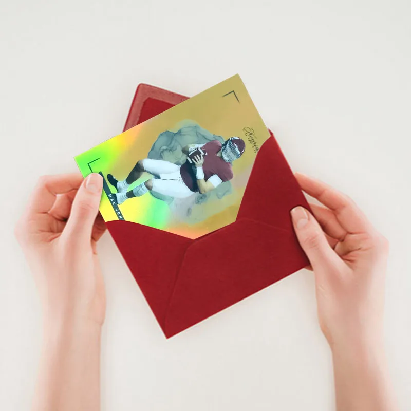 Sports Card Supplies Custom PET Material Collect Display Cards Game Basketball Holographic Foil Memorabilia/Sport Cards