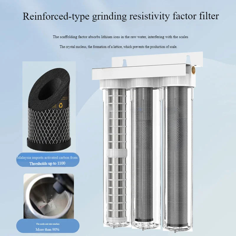 20-inch whole house filter home and commercial factory sediment muddy water purifier tap water filter water prefilters