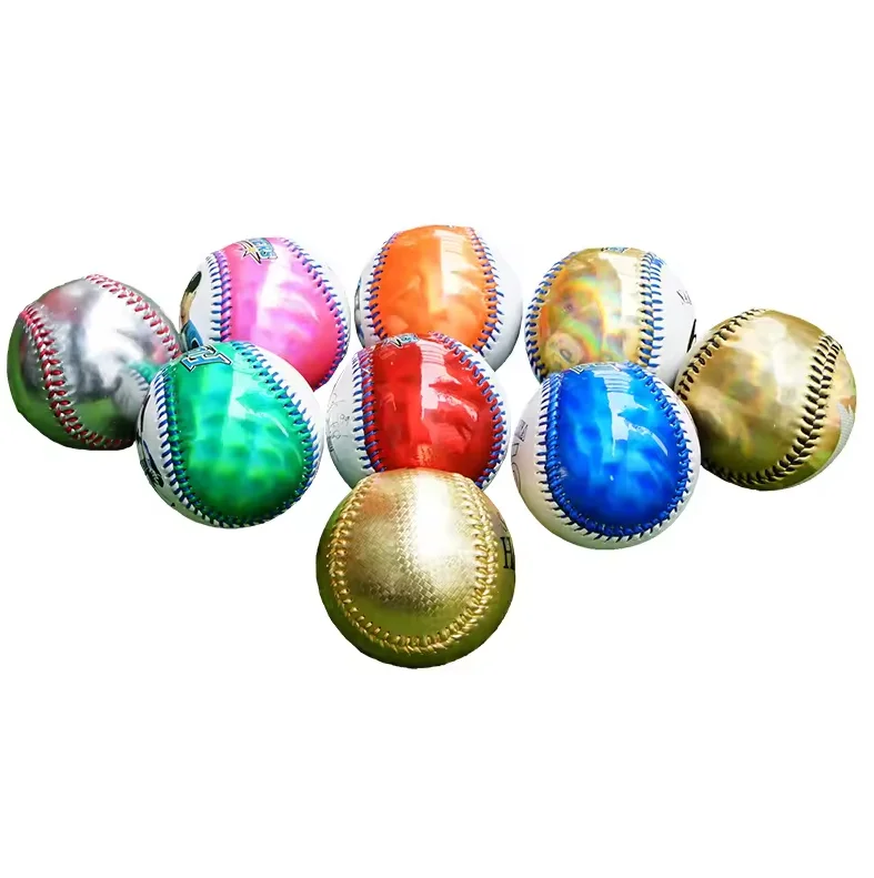 High quality made original printed bolas de baseball ball pictures softboll smash balls baseball for custom