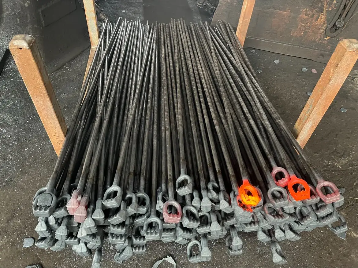 guy wire anchor rod with square nut Direct From Factory