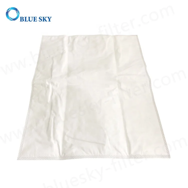 White Non-Woven Dust Filter Bag  Replacement Part #GH8 3H-J3/G8314470 Compatible with Makitas P-72899 VC2010L Vacuum Cleaner