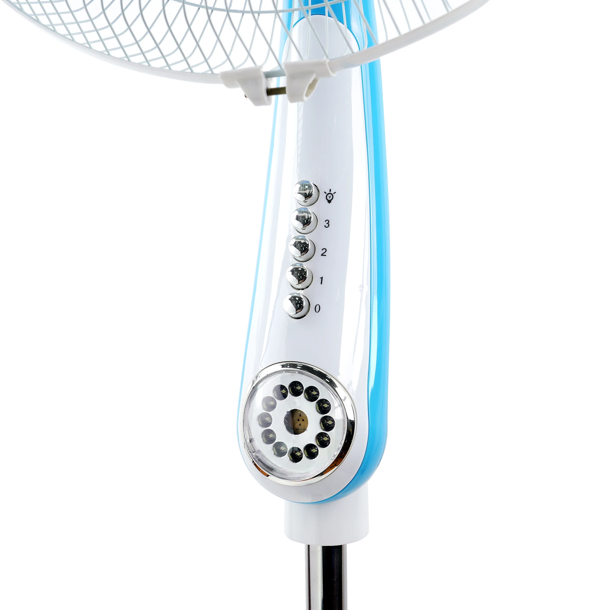 Solar fan 16 inch dc 12V motor stand fan ac/dc solar energy stand fan for home and outdoor with solar panel and adapter