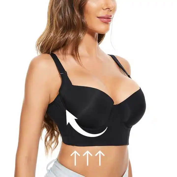 Hot Selling Anti-Slip Soft Bra Invisible Push-up Shapewear Women Quick Dry Breathable Bra Polyester Black Sexy Adults Bra