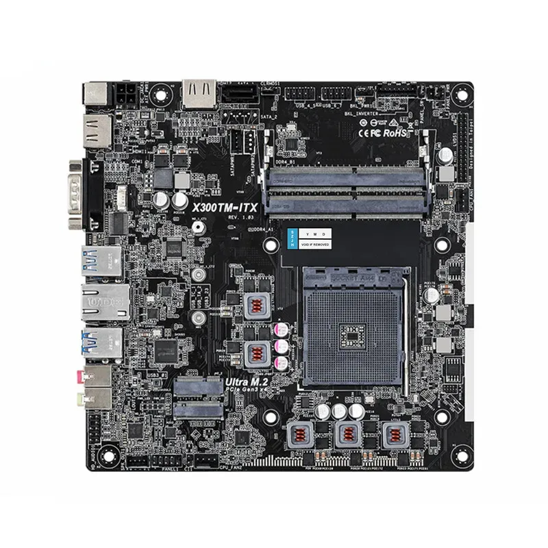 X300TM-ITX материнская плата поддерживает четыре поколения мини-хоста Ruilong mini host all-in-one, оригинальный новый 100% ОК