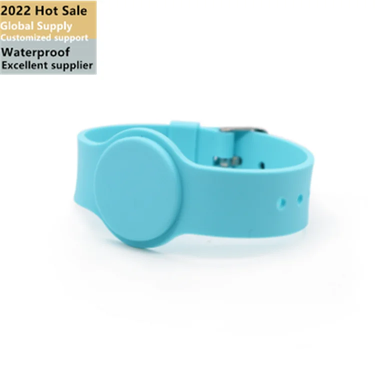 Cmrfid 125khz Silicone Rfid Wristband Bracelet Dual Chip Tk4100 T5577 Adjustable 13.56mhz Nfc Rfid Ticket Hand Wrist Band