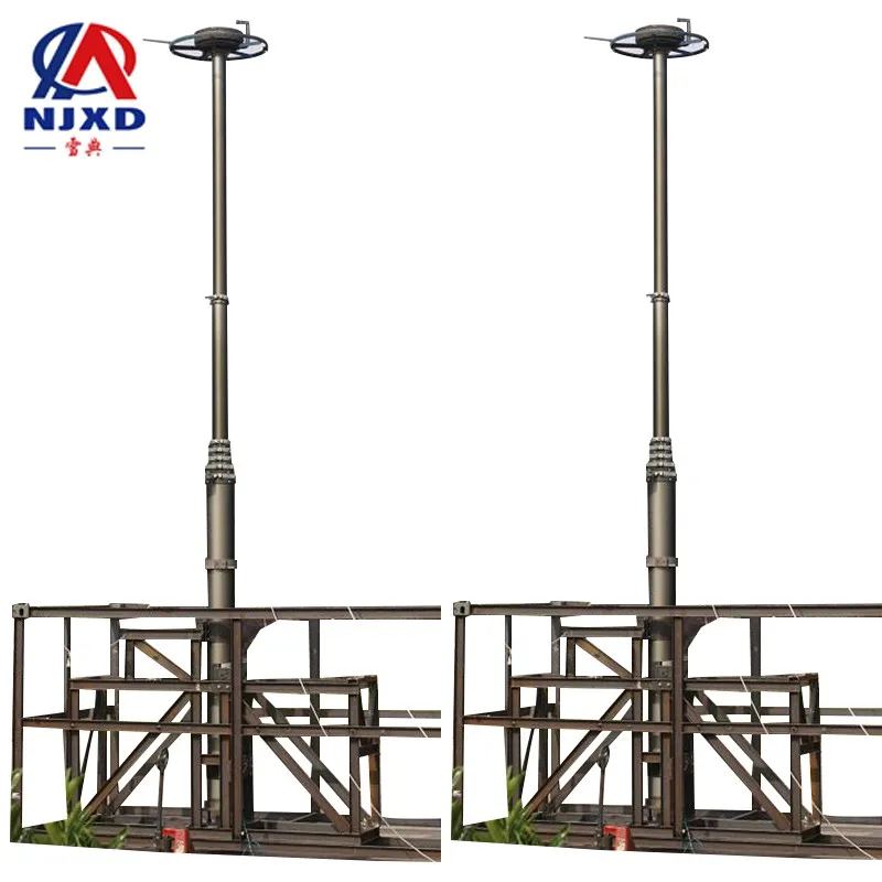 XD1553 Automatic telescopic rod with emergency communication base station reversible